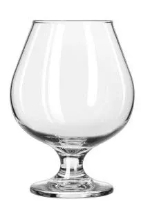 Brandy snifter glass