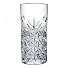 Cut-crystal highball glass