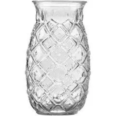 Pineapple-shaped tiki glass