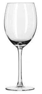 Stemmed wine glass